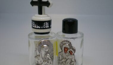 Γυάλινο μπουκαλάκι για Αγιασμό μικρό 15ml 1 τεμ.