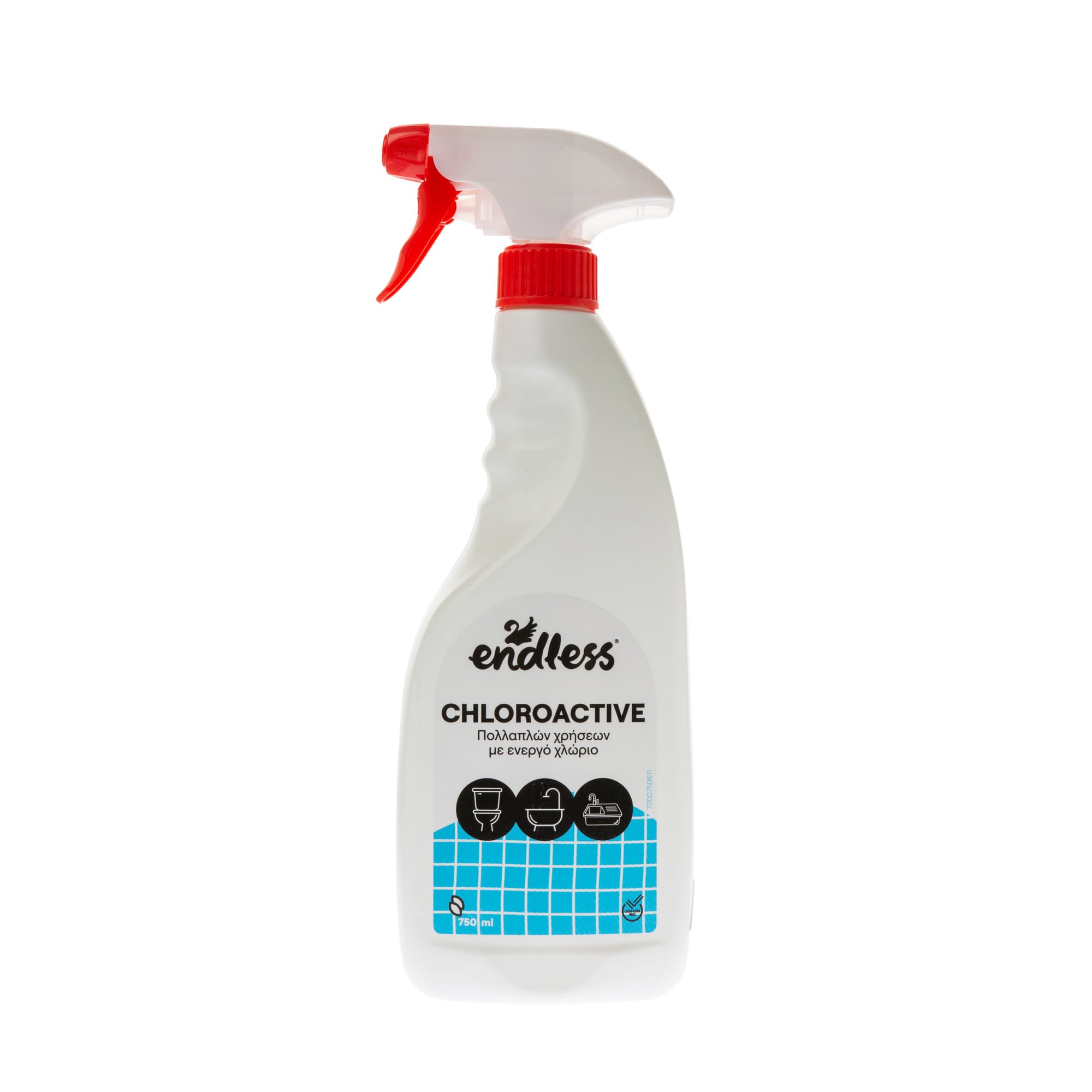 ka8aristiko-ygro-pollaplon-xrhseon-endless-chloroactive-spray-750ml-new Καθαριστικό υγρό πολλαπλών χρήσεων Endless Chloroactive σπρέι 750ml - Image 1