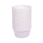 Καραμελόχαρτα Decora στρογγυλά λευκά σαγρέ 25 τεμ. (060.20.501) - Image 3