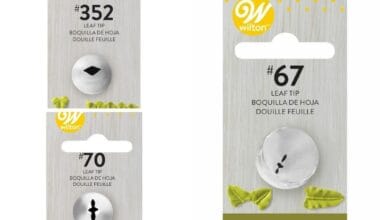 Κορνέ μύτη μεταλλική φύλλο Wilton 1 τεμ.