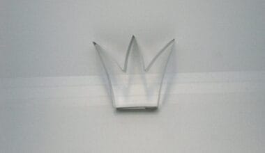 Κουπάτ μεταλλικό INOX στέμμα 1 τεμ.