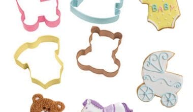 Κουπάτ μεταλλικό Wilton T-shirt, αλογάκι, καροτσάκι, αρκουδάκι 4 τεμ. (018.06.201)