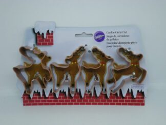 Κουπάτ μεταλλικό Wilton τάρανδοι 4 τεμ. (028.02.200)