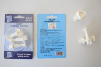 Κουπάτ-σφραγίδα Αλιπράντης καρδιές 3 τεμ. (018.04.422)