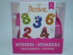 Κουπάτ πλαστικό Decora αριθμοί σετ 10 τεμ. - Image 2