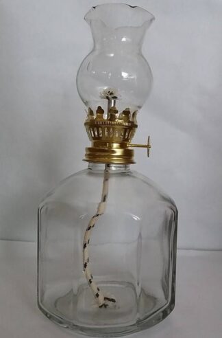 Λάμπα παραφινελαίου μεγάλη (500ml) οκτάγωνη 1 τεμ.