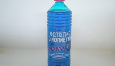 Οινόπνευμα φωτιστικό (μπλε) Mamalis 93ο 420ml