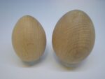 Πασχαλινό αβγό ξύλινο άβαφο 1 τεμ.