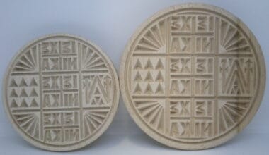 Σφραγίδες για πρόσφορο ξύλινες 1 τεμ.