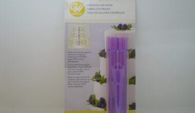 Στηρίγματα πολυόροφης τούρτας Wilton (022.03.122) 3 τεμ.