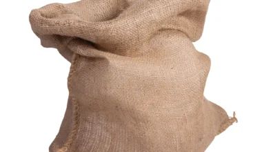 Τσουβάλι διακοσμητικό από γιούτα φυσική 1 τεμ.