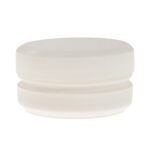 Βαζάκι πλαστικό στρογγυλό λευκό 35ml