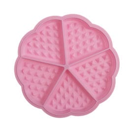 Φόρμα σιλικόνης για βάφλες σε σχήμα μαργαρίτας 5 θέσεων (65024)