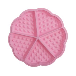 Φόρμα σιλικόνης για βάφλες σε σχήμα μαργαρίτας 5 θέσεων (65024)