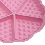 Φόρμα σιλικόνης για βάφλες σε σχήμα μαργαρίτας 5 θέσεων (65024) - Image 3