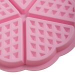 Φόρμα σιλικόνης για βάφλες σε σχήμα μαργαρίτας 5 θέσεων (65024) - Image 4