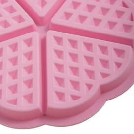 Φόρμα σιλικόνης για βάφλες σε σχήμα μαργαρίτας 5 θέσεων (65024) - Image 4