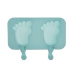 Φόρμα σιλικόνης για παγωτό ξυλάκι 2 θέσεων πατούσες (65035) - Image 4