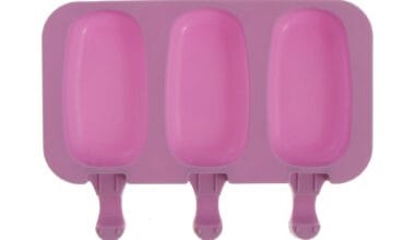 Φόρμα σιλικόνης για παγωτό ξυλάκι 3 θέσεων (65033)