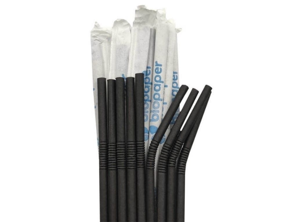 kalamakia-xartina-biodiaspomena-mayra-spasta-250tem-1 Καλαμάκια χάρτινα βιοδιασπώμενα μαύρα σπαστά 250 τεμ. - Image 1