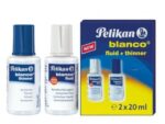 Pelikan διορθωτικό υγρό (blanco) με διαλυτικό 2 τεμ.