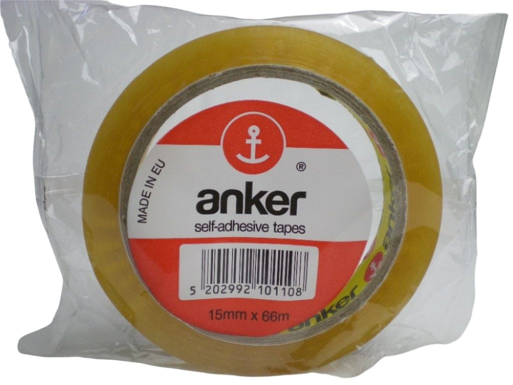 seloteip-15mm-anker-66m-1tem-1 Σελοτέιπ 15mm Anker 66 μ. 1 τεμ. - Image 1
