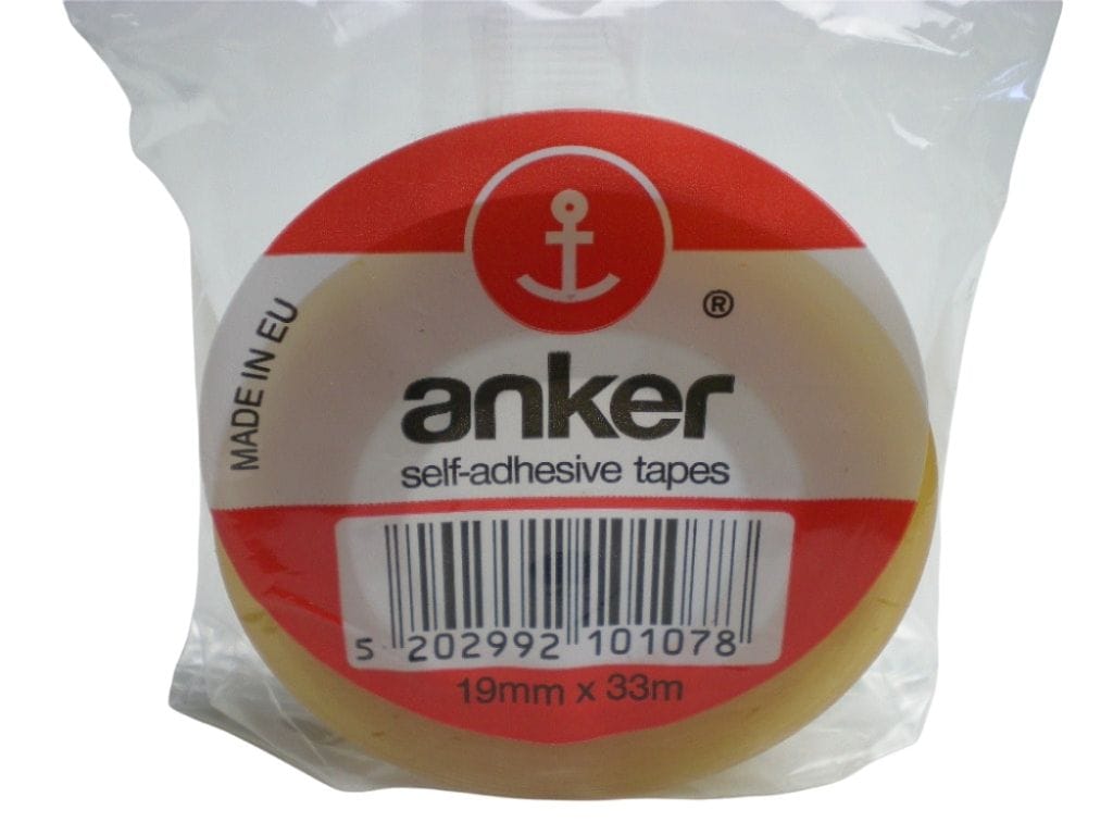 seloteip-19mm-anker-33m-1tem-1 Σελοτέιπ 19mm Anker 33 μ. 1 τεμ. - Image 1
