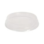 Σετ μπολάκια στρογγυλά χάρτινα λευκά με καπάκι πλαστικό διάφανο 230ml 50 τεμ. - Image 4