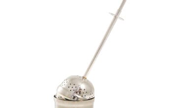 Φίλτρο τσαγιού με λαβή "αβγό" inox (00783) 1 τεμ.