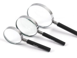 Μεγεθυντικός φακός Foska με μεταλλικό πλαίσιο 1 τεμ.