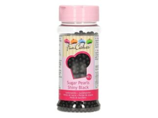 Πέρλες μαύρες ζαχαρωτές 4mm Fun Cakes 80 γρ. (011.11.725)