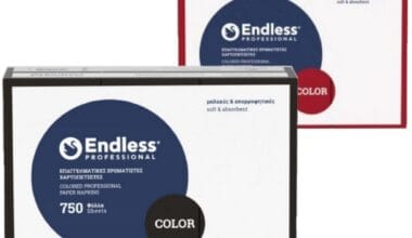 Χαρτοπετσέτες Endless Professional Εστιατορίου Color χρωματιστές 750 φύλλα