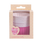 Φορμάκια ψησίματος χάρτινα αντικολλητικά Baked With Love μικρά 12 τεμ. - Image 8