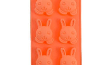 Φόρμα σιλικόνης κουνελάκια 6 θέσεων (089)