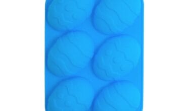 Φόρμα σιλικόνης Πασχαλινά αβγά 6 θέσεων (070)