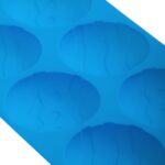 Φόρμα σιλικόνης Πασχαλινά αβγά 6 θέσεων (070) - Image 4