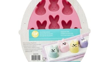 Φόρμα σιλικόνης Wilton μίνι λαγουδάκια 12 θέσεων (023.70.804)