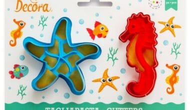 Κουπάτ πλαστικό Decora αστερίας-ιππόκαμπος σετ 2 τεμ. (018.07.320)