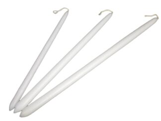 Λαμπάδα λευκή κλασική