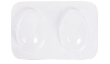 Καλούπι πλαστικό για Πασχαλινό αβγό Siliko Mart (019.28.005)