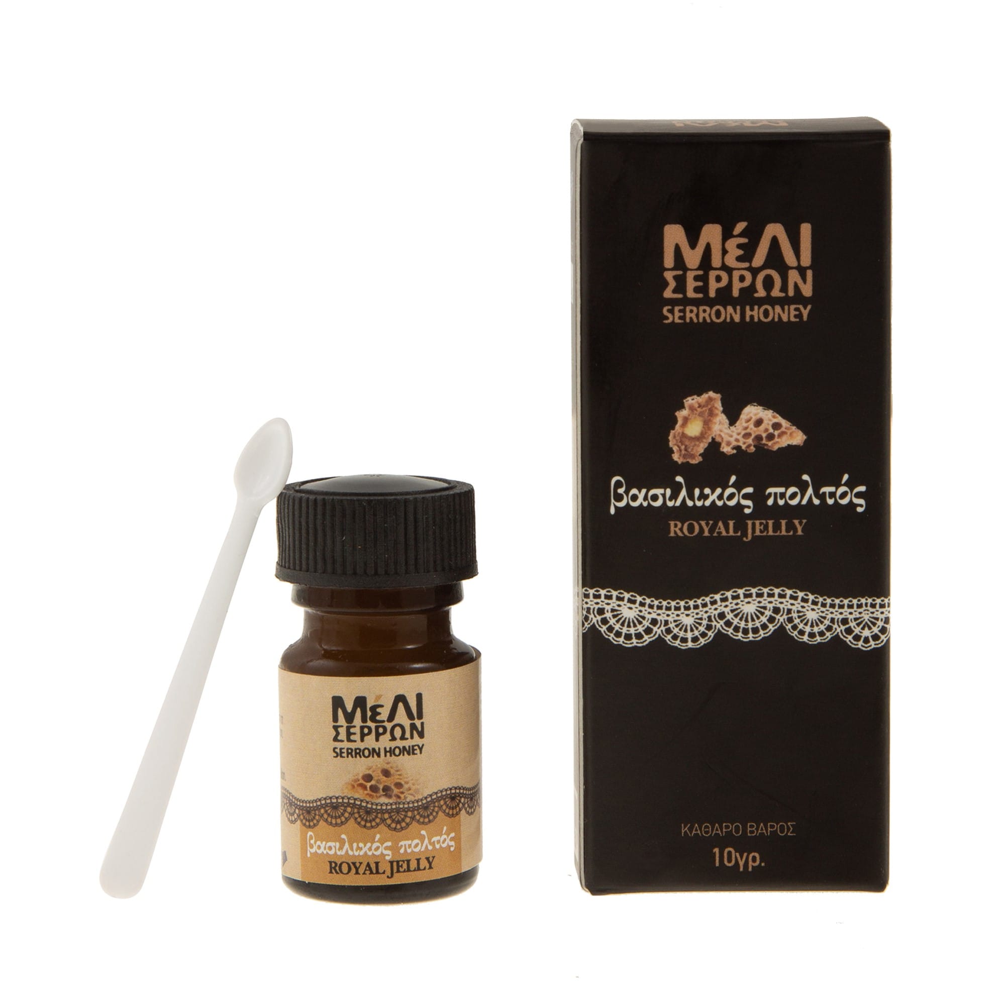 basilikos-poltos-meli-serron-10g-1-new-sosto Βασιλικός πολτός Μέλι Σερρών 10 γρ. - Image 1