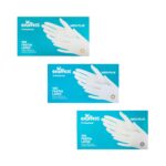 Γάντια μίας χρήσης latex Endless Professional Medi Plus μη αποστειρωμένα ελαφρά πουδραρισμένα κουτί 100 τεμ.