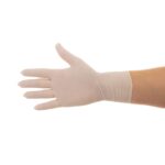 Γάντια μίας χρήσης latex Endless Professional Medi Plus μη αποστειρωμένα ελαφρά πουδραρισμένα κουτί 100 τεμ. - Image 2