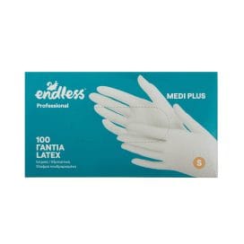 Γάντια μίας χρήσης latex Endless Professional Medi Plus μη αποστειρωμένα ελαφρά πουδραρισμένα κουτί 100 τεμ. - Image 8