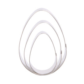 Κουπάτ μεταλλικό Αλιπράντης αβγά σετ 3 τεμ. (018.28.405)