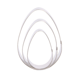 Κουπάτ μεταλλικό Αλιπράντης αβγά σετ 3 τεμ. (018.28.405)