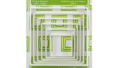 Κουπάτ πλαστικό PME PNS4 τετράγωνα σετ 6 τεμ. (018.04.231)