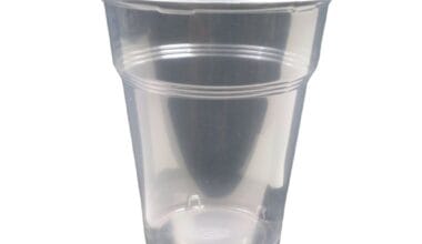 Ποτήρια πλαστικά διάφανα 400ml 50 τεμ.