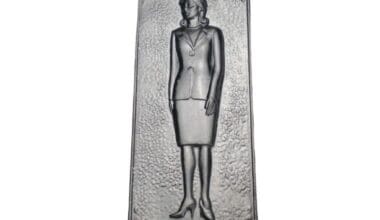 Τάμα επάργυρο γυναίκα 1 τεμ.