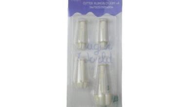 Κουπάτ-σφραγίδα Αλιπράντης ανθάκια σετ 4 τεμ. (017.01.080)